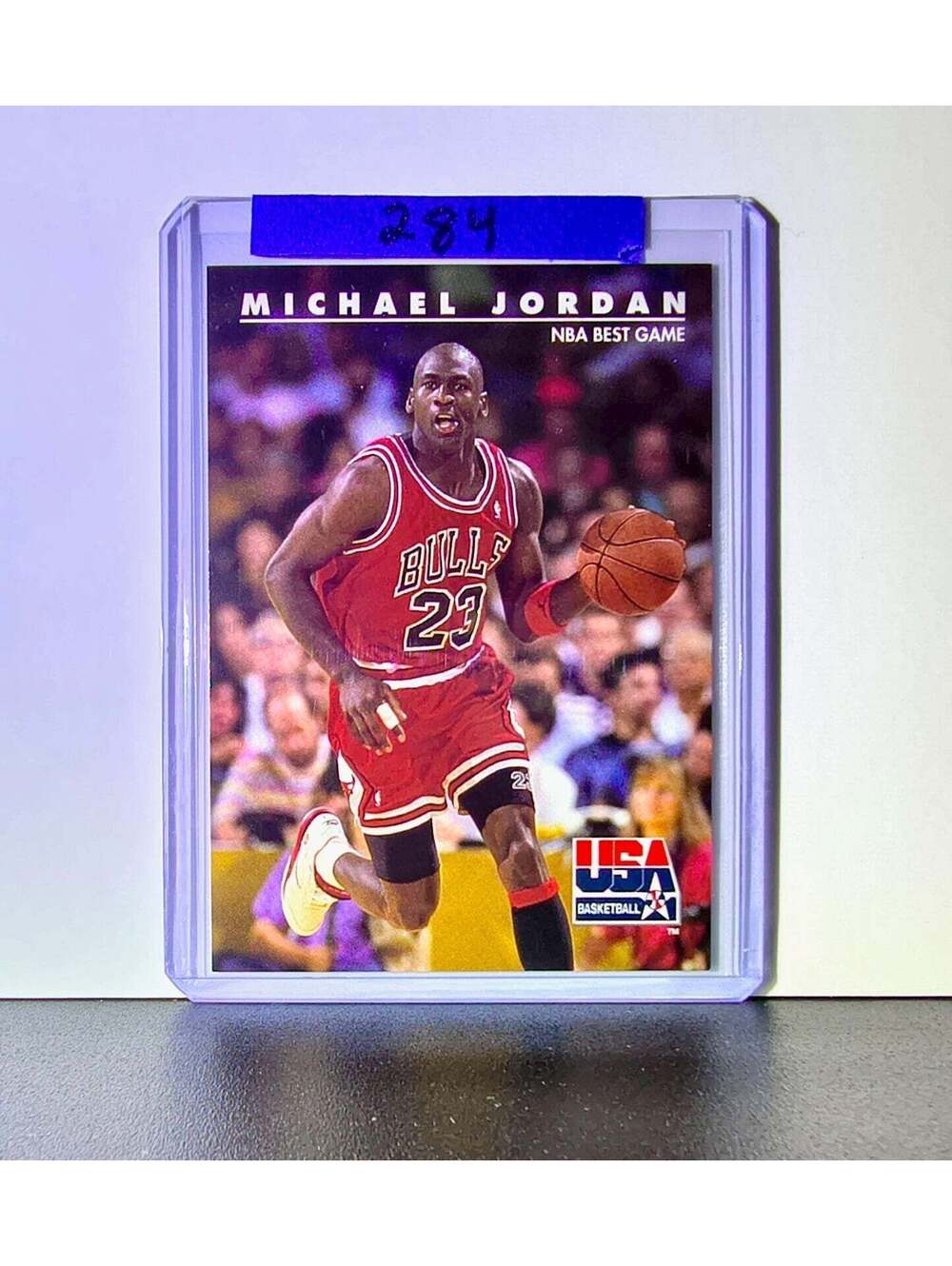 Michael Jordan 1992-93 Skybox USA Basketball #40 Basketball Card Chicago Bulls